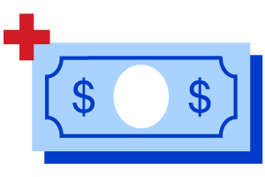 money plus illustration