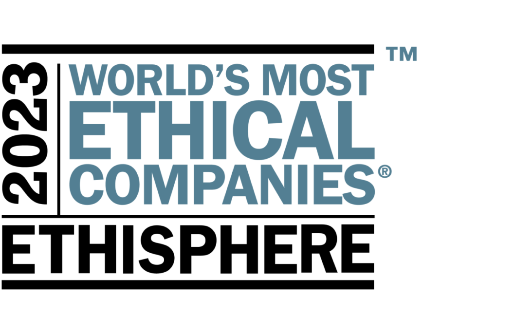 This is an image from Ethisphere, showing that U.S. Bank was named one of the world’s most ethical companies in 2023.