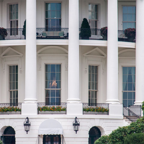 White House building exterior