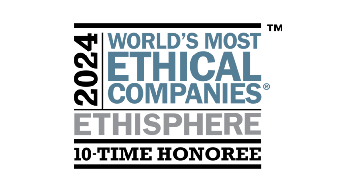 Ethisphere World’s Most Ethical Companies 2024 logo.