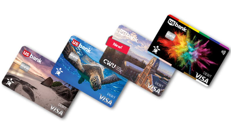 U.S. Bank Visa eco-friendly debit cards