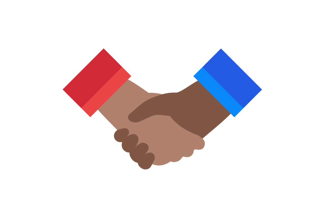 illustration of handshake