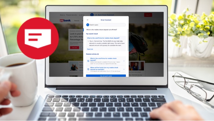 Using the U.S. Bank Smart Assistant in online banking